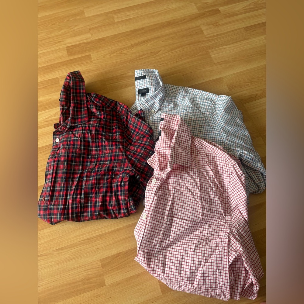 J.Crew button up long sleeves- bundle of 3